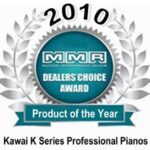 2010 Musical Merchandise Review (MRR) Magazine Dealers' Choice Product of the Year award badge