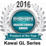 2016 Musical Merchandise Review (MRR) Magazine Dealers' Choice Product of the Year award badge